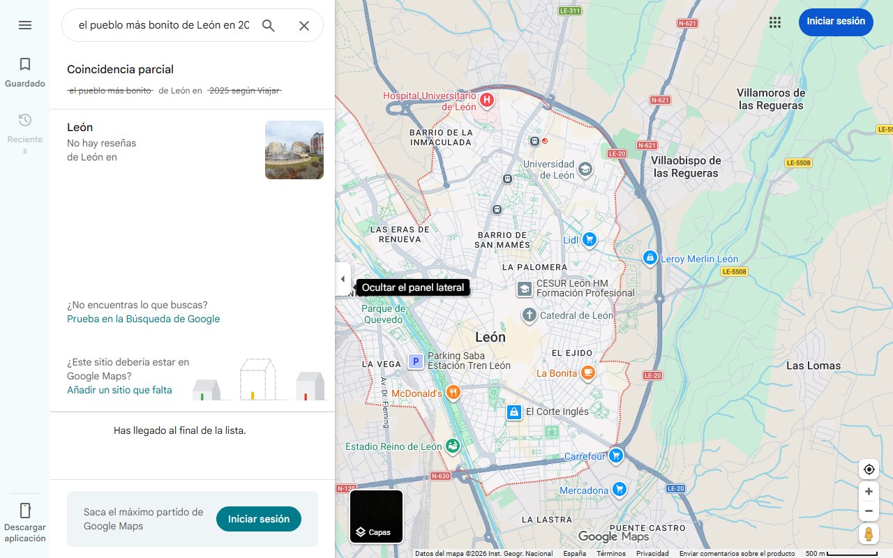 Mapa de Este es el pueblo más bonito de León en 2025 según Viajar